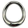 MenSteel Cockring en métal Curved Steel